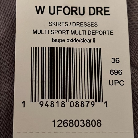 ADIDAS ZOE SALDANA Dress NWT SO CUTE w/Pockets Size Small - Picture 6 of 10